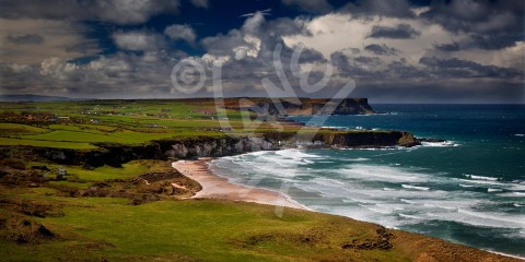 IRELAND Ballycastle Coastline